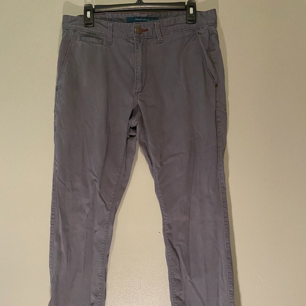 Perry Ellis Khaki's, Grey, 32 x 32